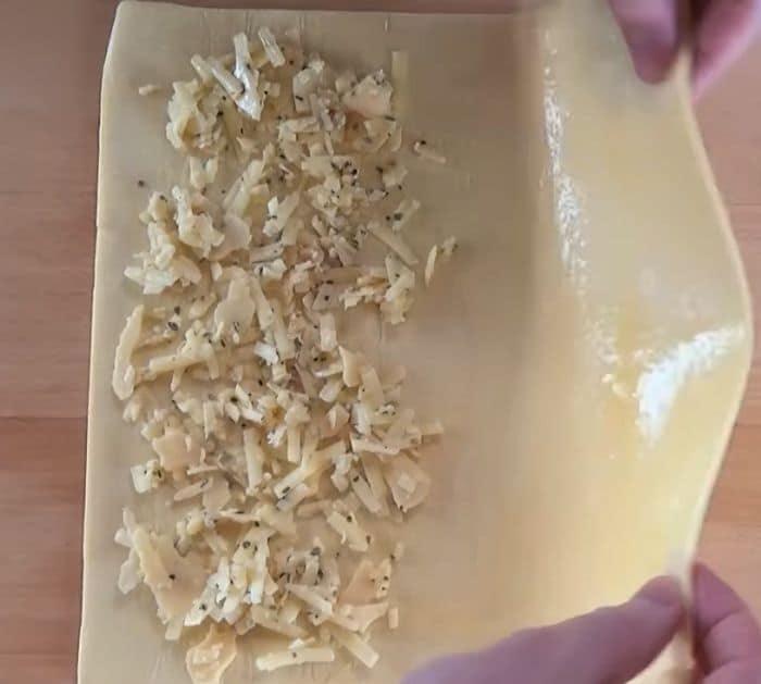 Puff Pastry Cheese Twists Ingredients