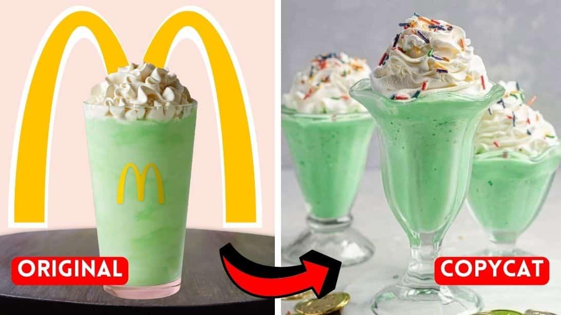 Easy Copycat McDonald’s Shamrock Shake Recipe