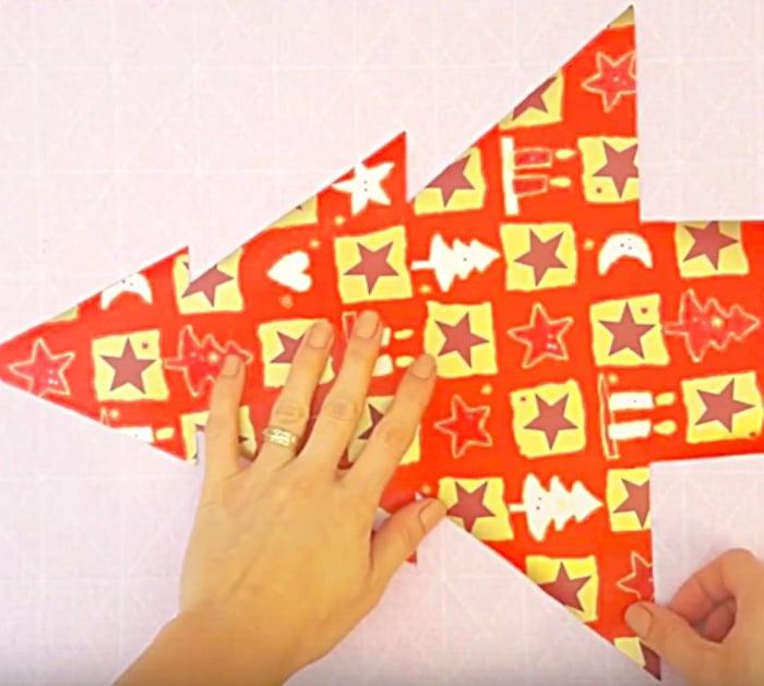 DIY Learn To Sew Beginner Christmas Tree Pillow Out Of A Fat Quarter