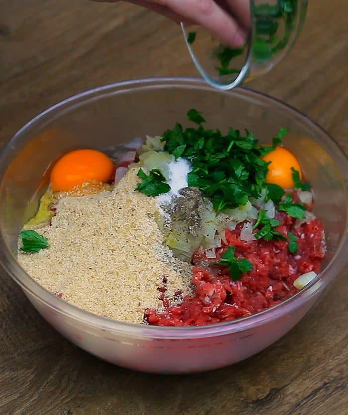 Easy Meatloaf Recipe - How to Make Stuffed Meatloaf Wrapped With Bacon
