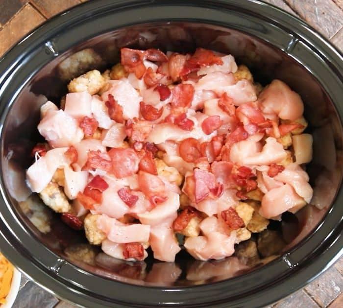 Easy Cheesy Chicken Tater Tot Casserole Ingredients