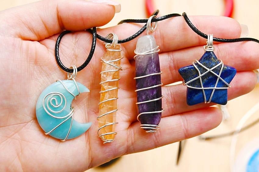 Wire Wrapped Crystal Pendants, a thoughtful gift worth giving this year and one worth bookmarking from this list