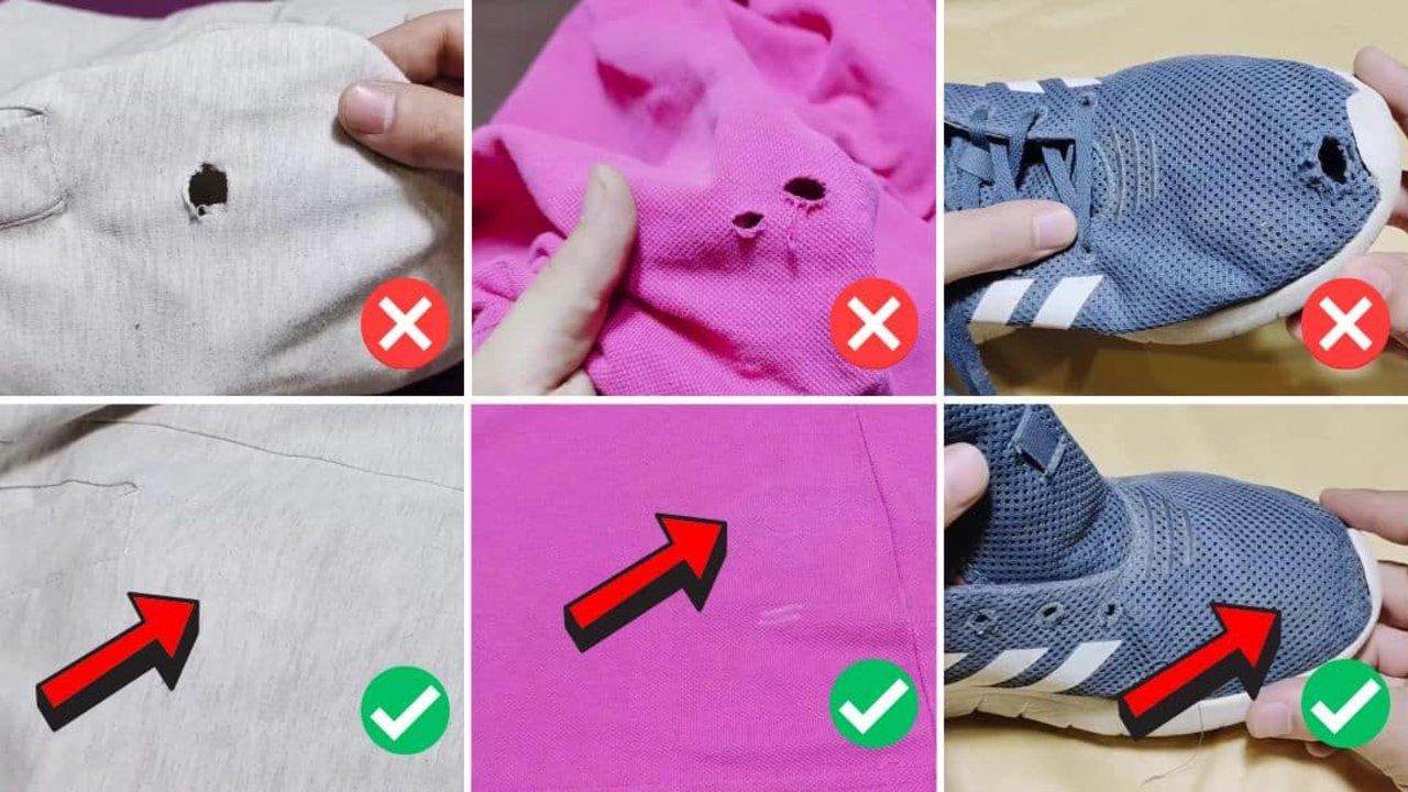 How to Sew Holes in your Pants, Shirts, and Shoes