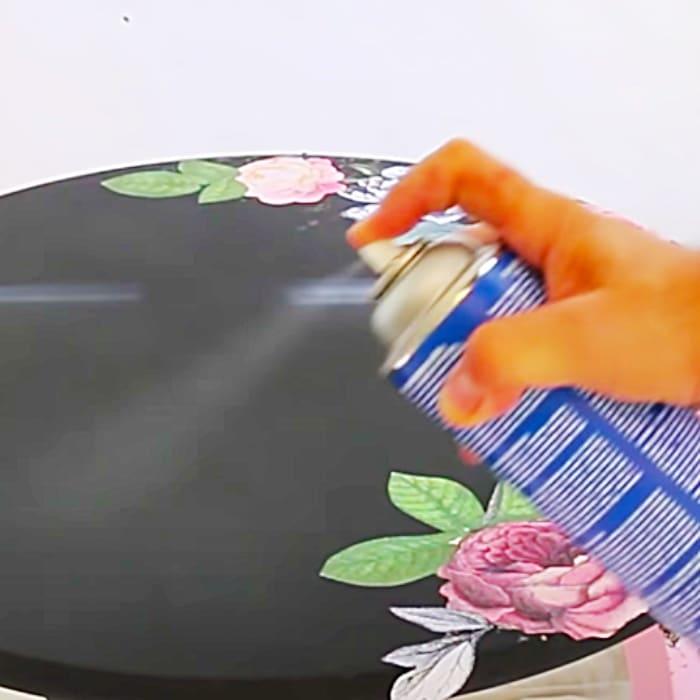 How To Do A Victorian Gothic Table Makeover - DIY Chalk Paint Idea - DIY Mod Podge Furniture