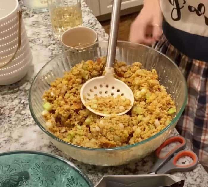 Easy Keto Cornbread Dressing