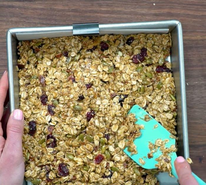 Homemade Healthy Granola Bars Ingredients