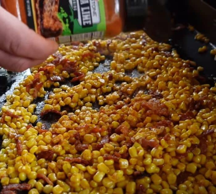 Todd's Bacon Fried Corn Recipe Instructions