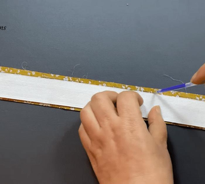 Easy Scrunchie Belt Tutorial Steps
