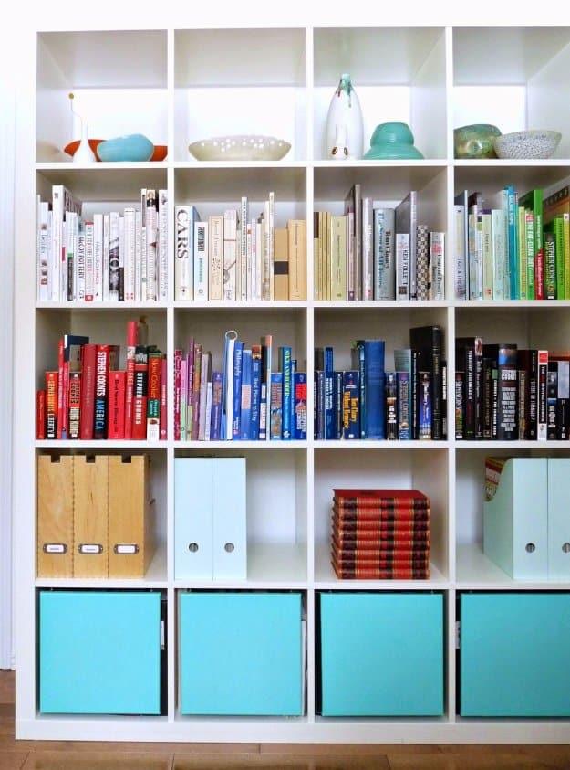 Artful Turquoise Expedit Hack, easy to keep on hand for the next time it comes up and the fix worth remembering