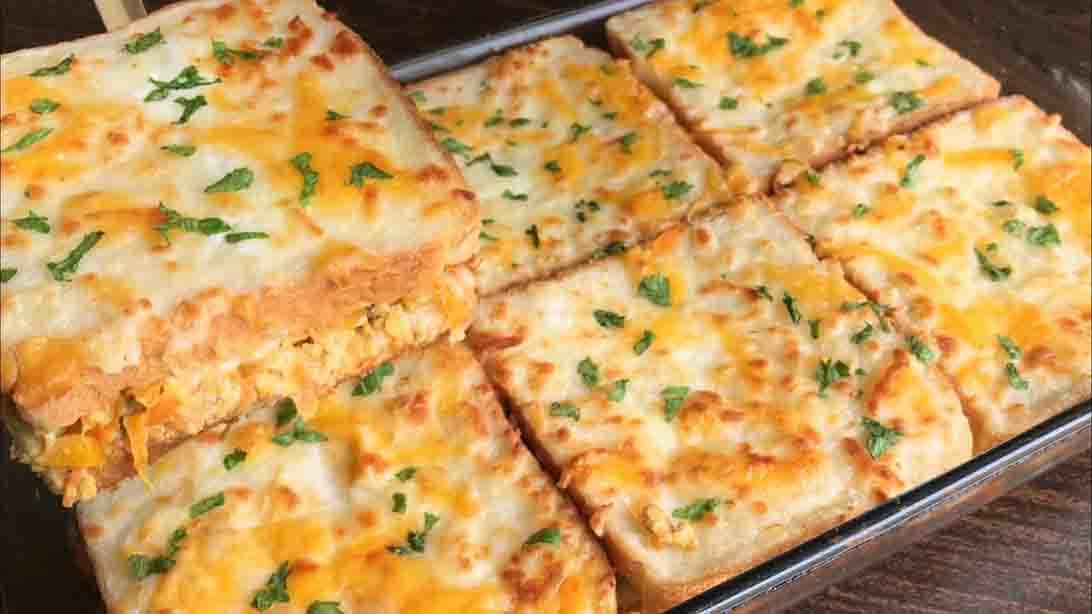Quick Chicken and Bread Bake Recipe