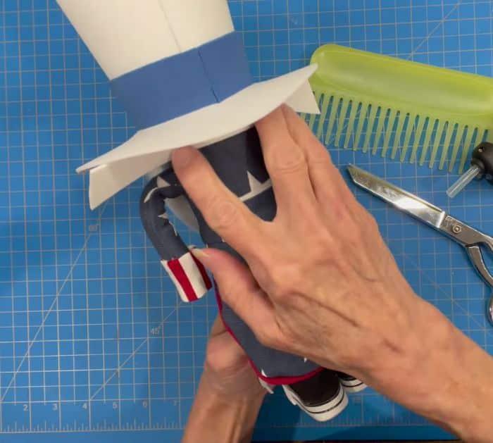 Easy to Make DIY Patriotic Gnome