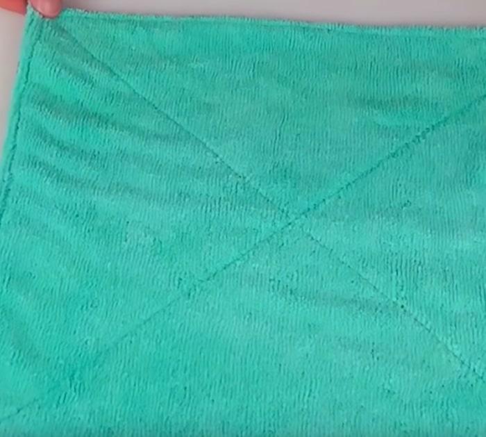 Make a DIY Roll Of unpaper paper towels