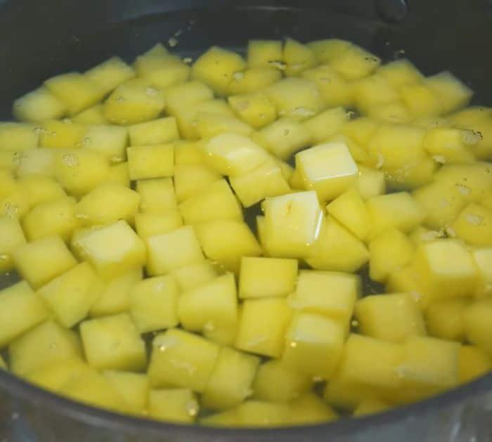 Crispy Cubed Potatoes Ingredients