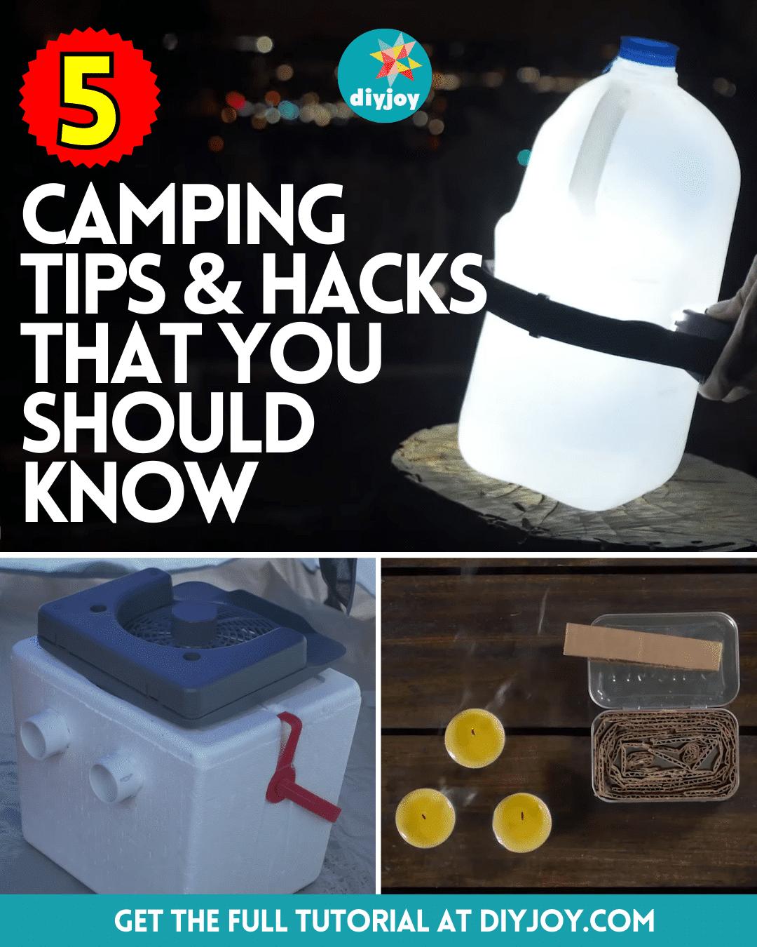 5 Camping Tips & Hacks That You Should Know
