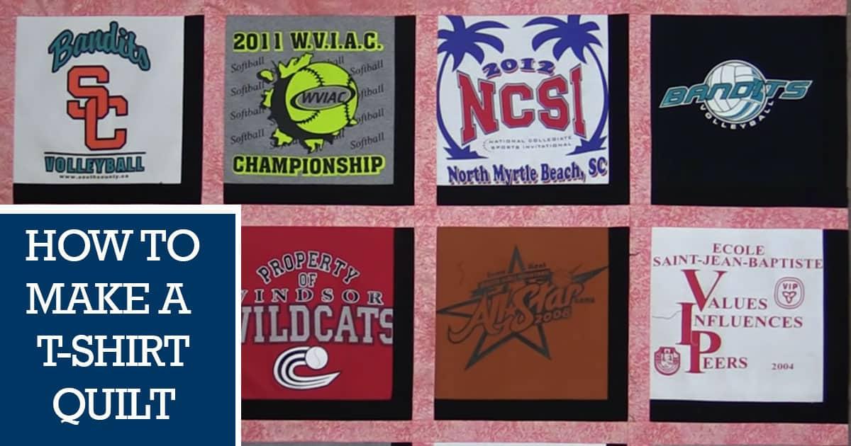 How to Make A T-Shirt Quilt