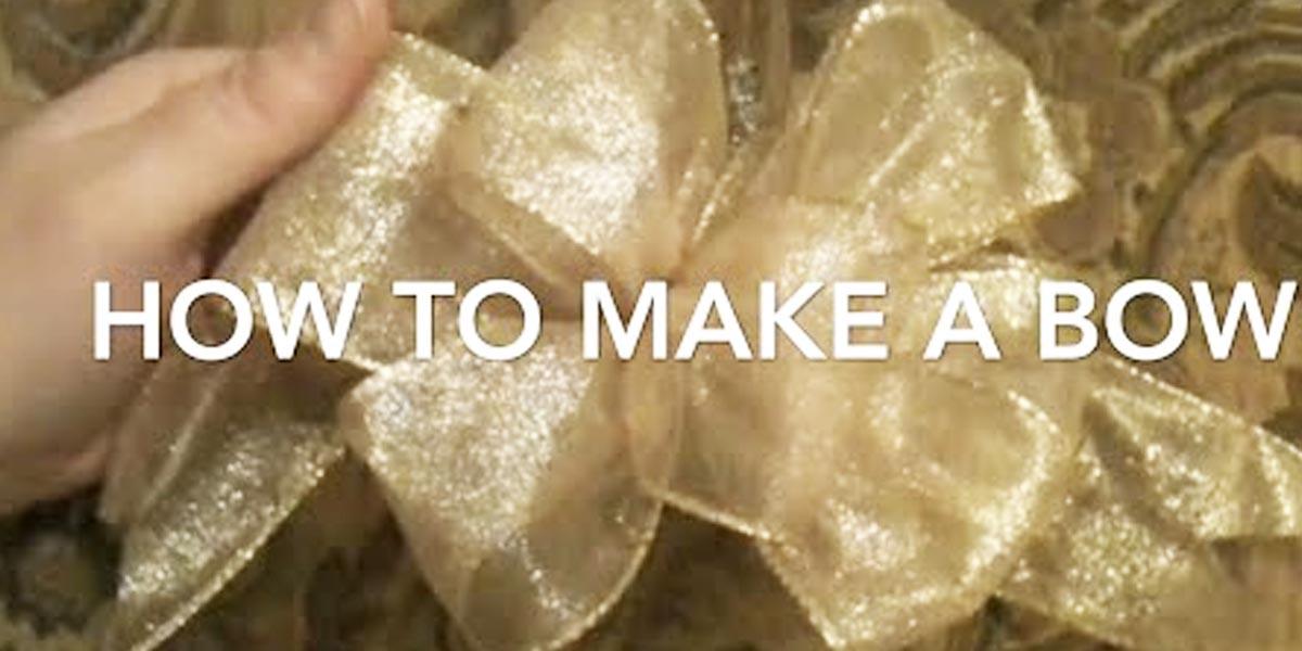 How to Make Gift Bows