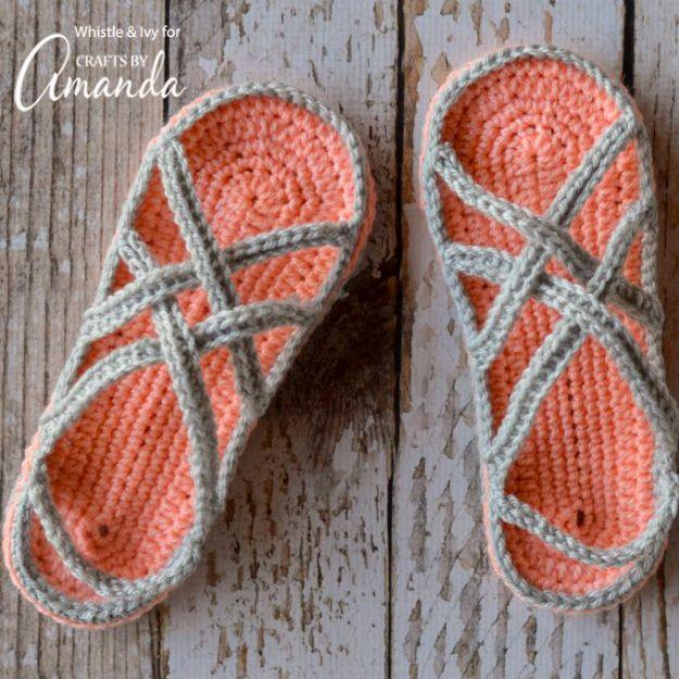 Crochet Sandals, a handmade mothers day gift worth trying this season and a smart way to add something special to a room