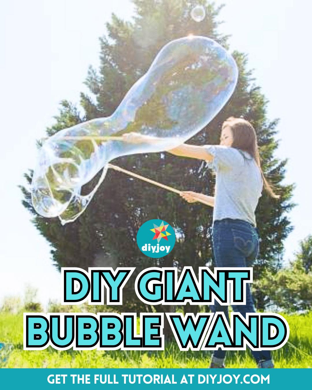 How To Make A Giant Bubble Wand
