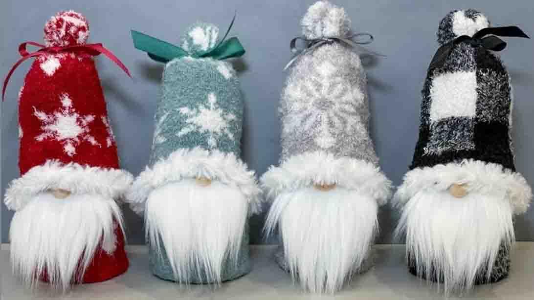 DIY One Sock Christmas Gnome Tutorial