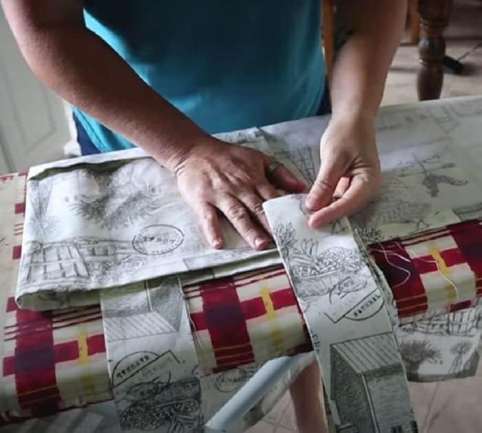 DIY Farmhouse Apron Sewing Tutorial
