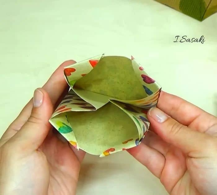 How to Make an Origami Paper Bag