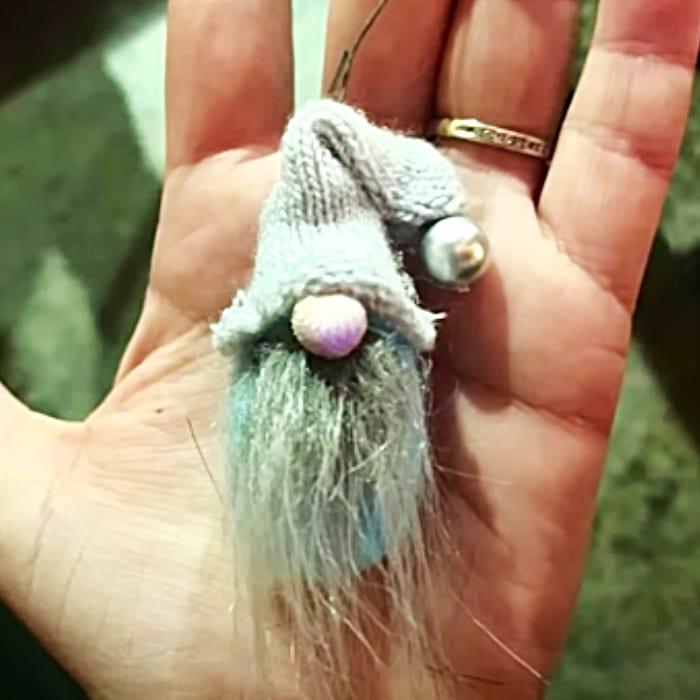 Dollar Tree DIY - DIY Holiday Ornaments - DIY Tiny Gnome Christmas Tree Ornament Ideas