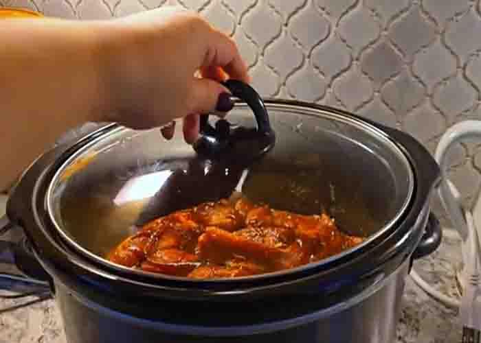 Slow cooking the lazy BBQ ribs