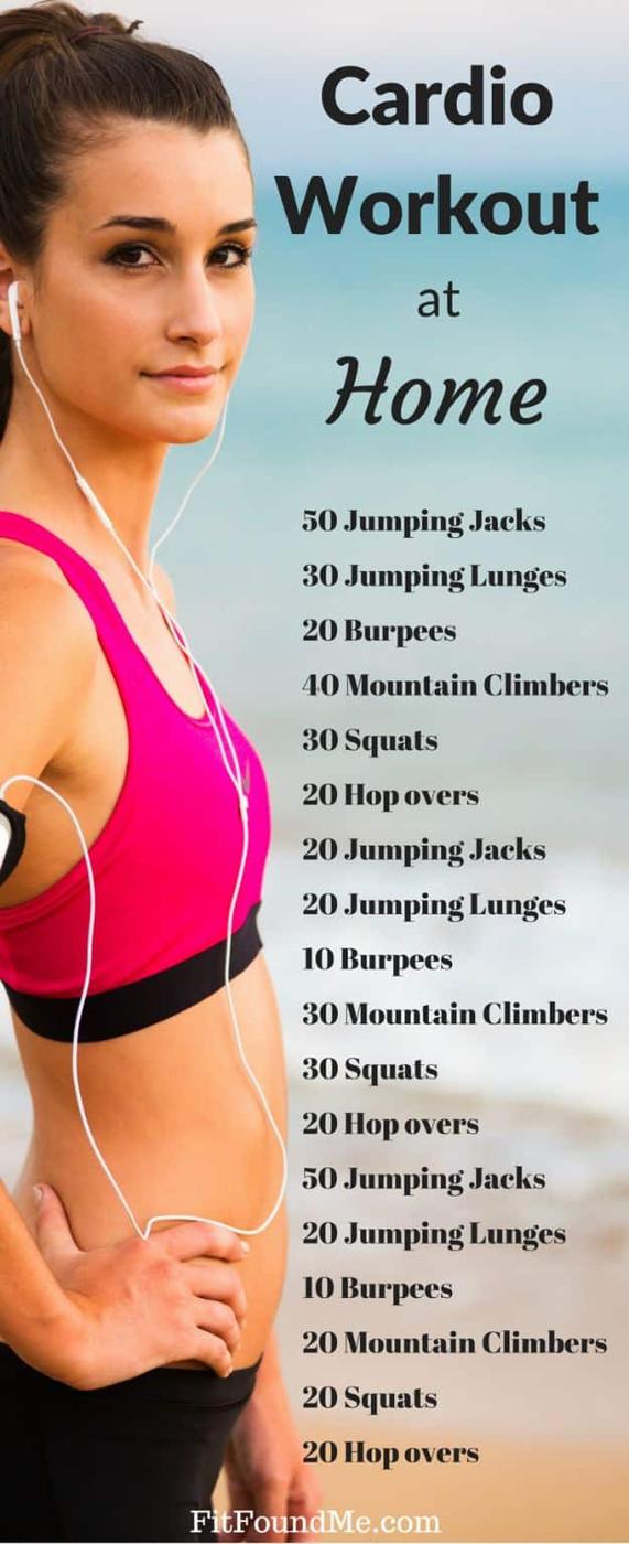 Best Exercises for 2018 - Cardio Workout for Women - Easy At Home Exercises - Quick Exercise Tutorials to Try at Lunch Break - Ways To Get In Shape - Butt, Abs, Arms, Legs, Thighs,