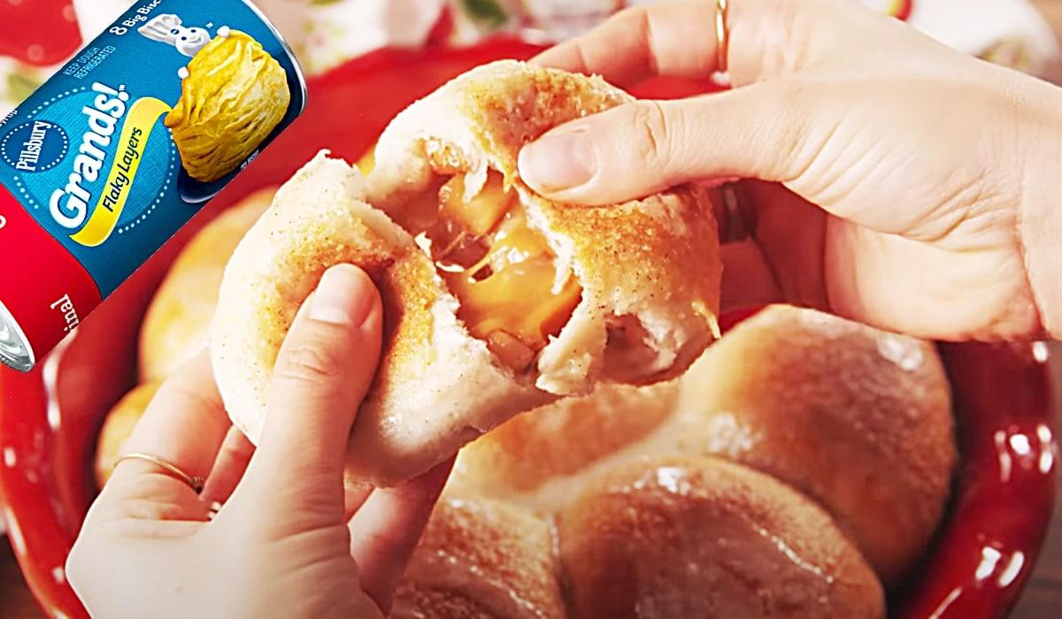 Caramel Apple Biscuit Bombs Recipe