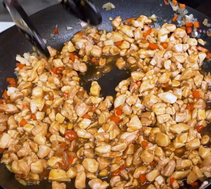 Homemade Chicken Lettuce Wraps Instructions