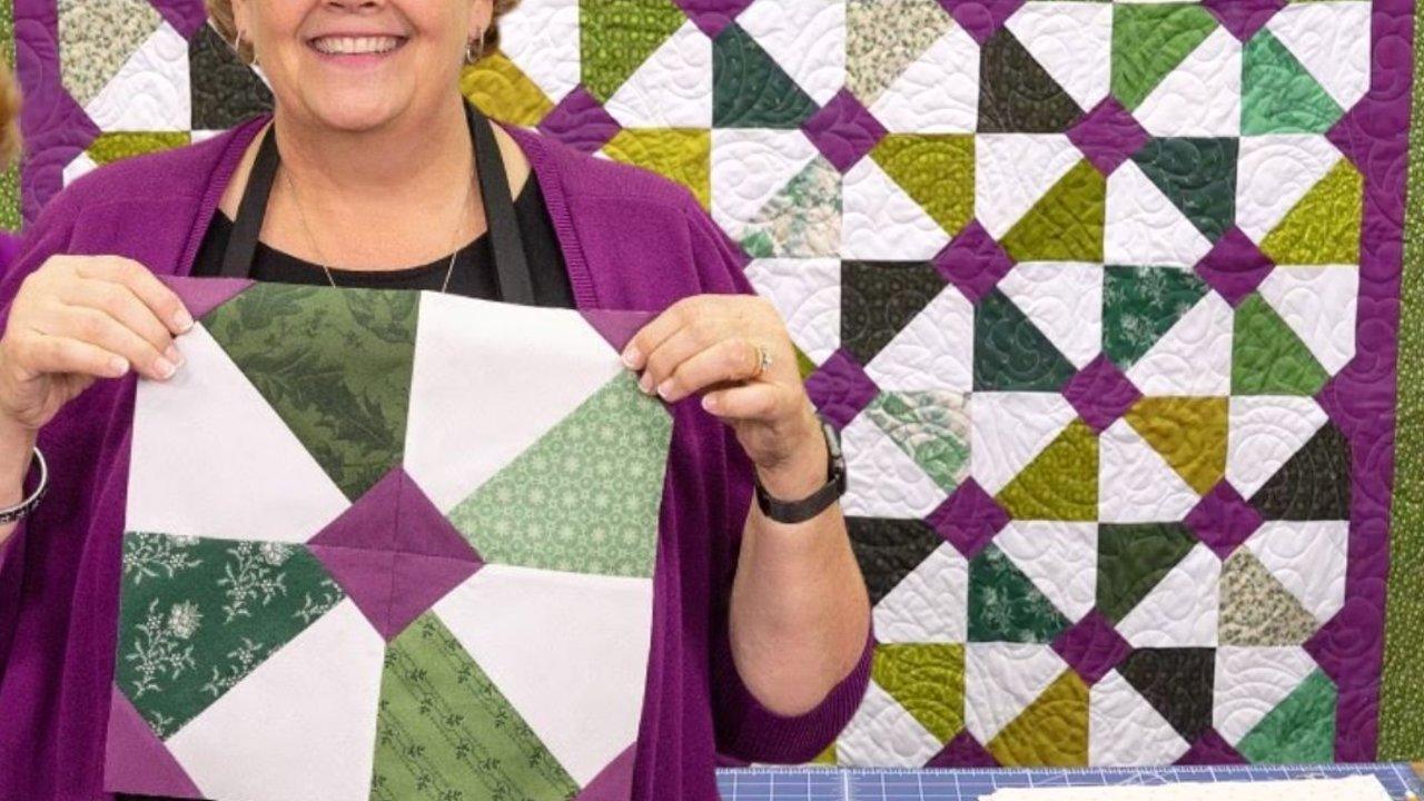 English Garden Quilt With Jenny Doan