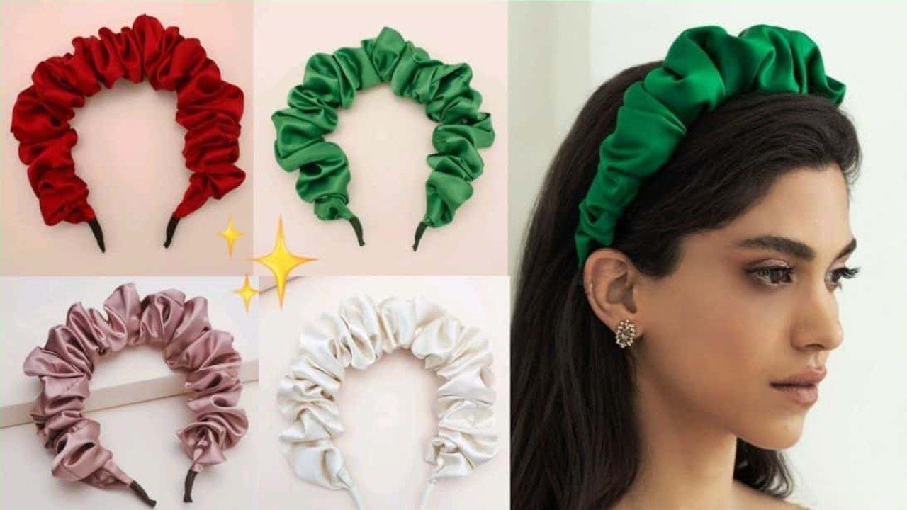 DIY Headband Scrunchie
