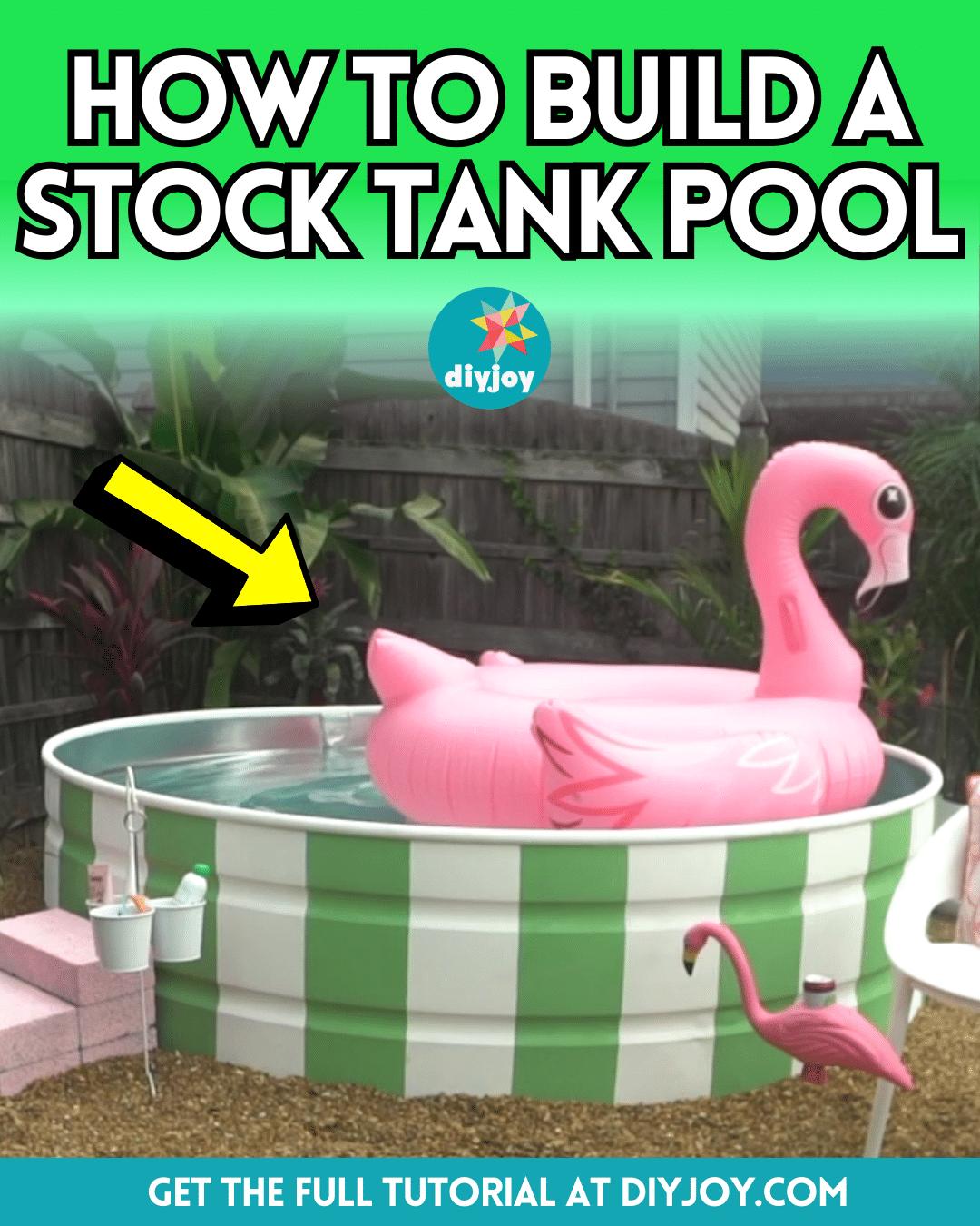 How To Build A Stock Tank Pool