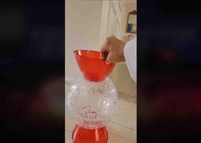 Assembling the Dollar Tree giant Christmas candies