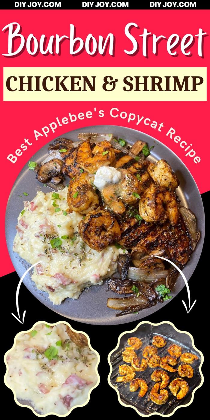How To Make Applebee’s Bourbon Street Chicken And Shrimp