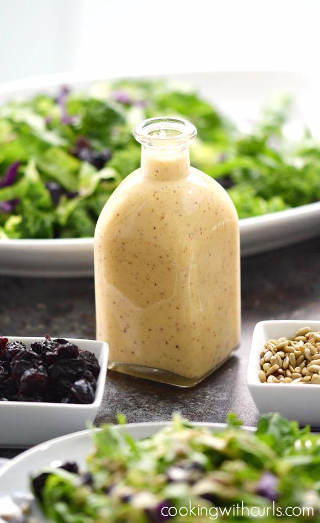 Salad Dressing Recipes - Sweet Onion And Citrus Dressing - Healthy, Low Calorie and Easy Recipes for Creamy Homeade Dressings - How To Make Vinaigrette, Mango, Greek, Paleo, Balsam