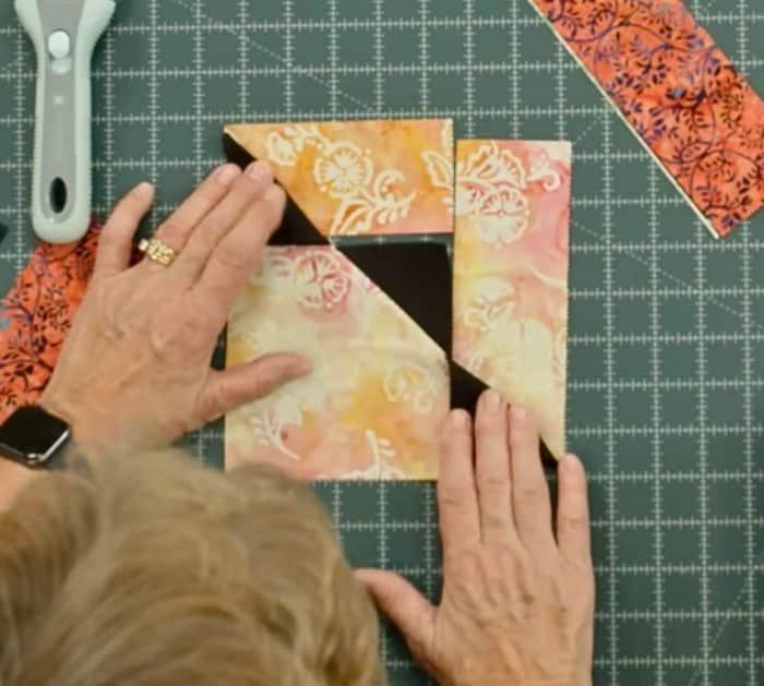 Easy Ring of Fire Quilt Materials