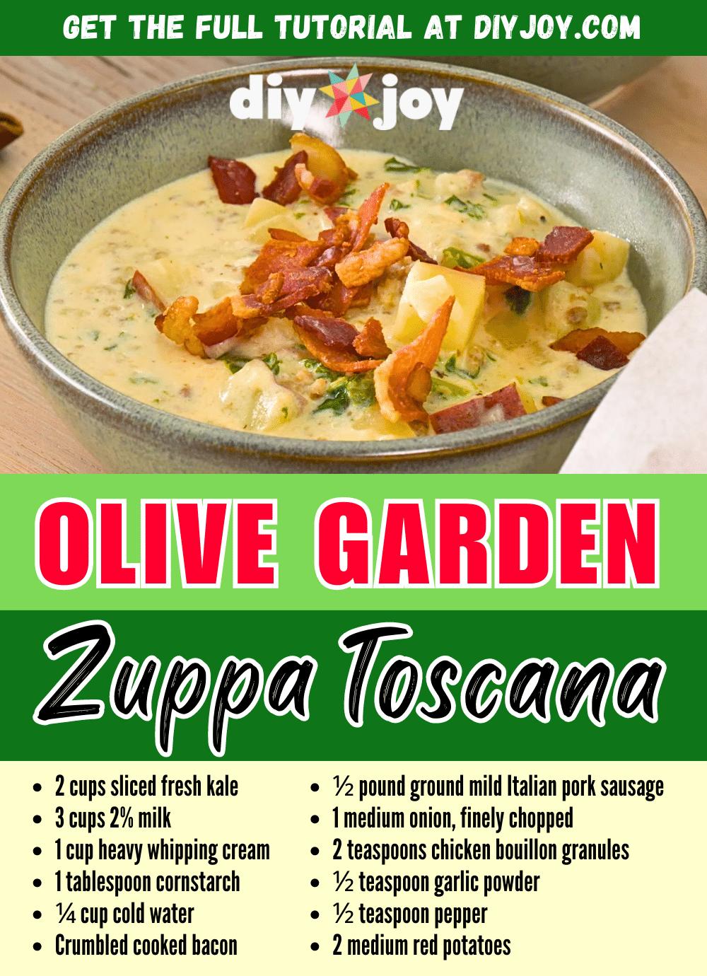 Olive Garden Zuppa Toscana