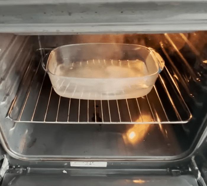 Supplies for No-Scrub Oven Cleaning Hack