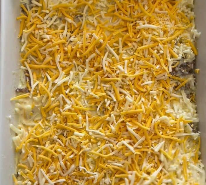 Sausage Hash Brown Casserole Ingredients