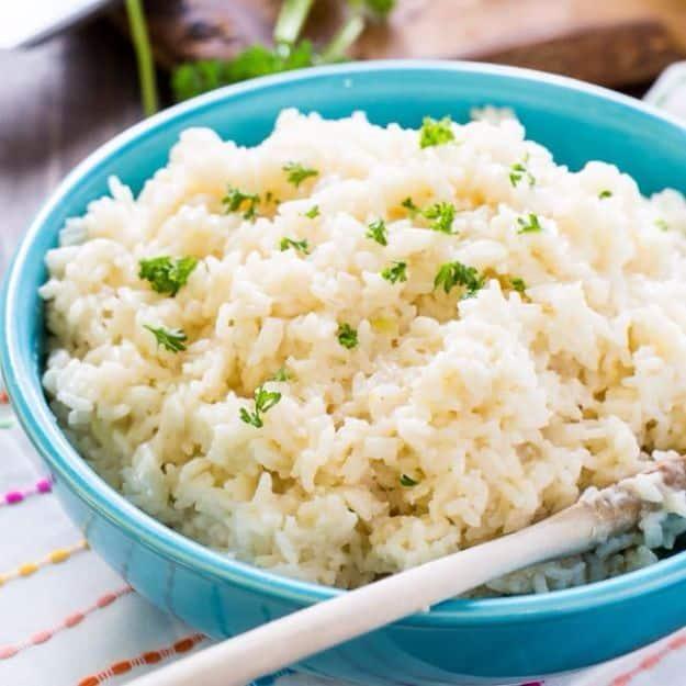 Best Rice Recipes - Parmesan Rice - Easy Ideas for Quick Meals Made From a Bag of Rice - Healthy Recipes With Brown, White and Arborio Rice - Cheesy, Fried, Asian, Mexican Flavored