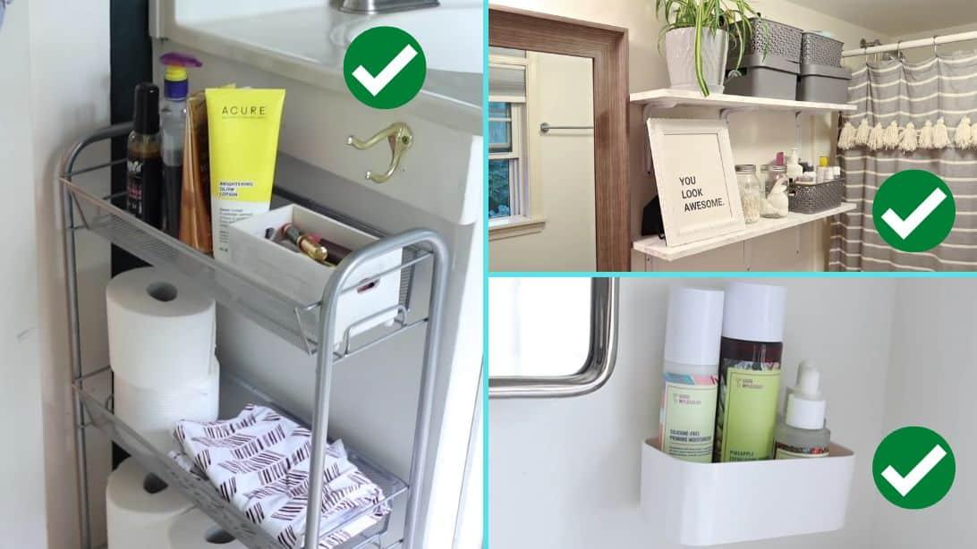 4 Smart Space-Saving Hacks For Small Bathrooms