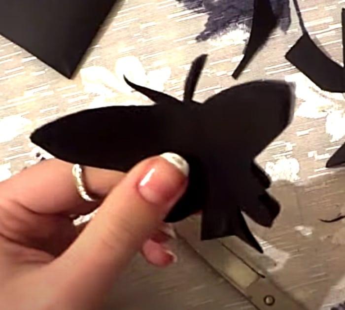 Make a butterfly wall art project