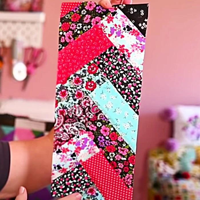 How To Make French Braid Quilting Project - Easy Quilting Ideas - Jelly Roll Quilt Ideas