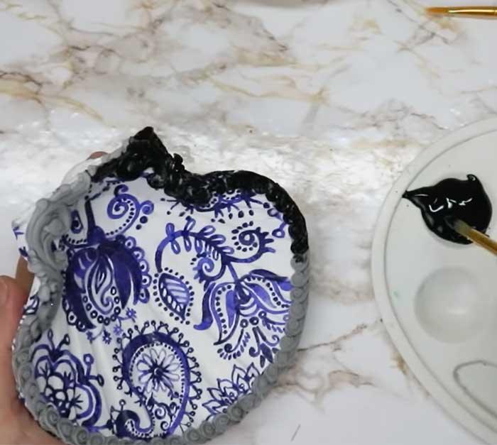 Paint On Seashells - DIY Home Decor