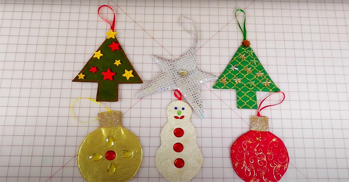 DIY Fabric Ornaments