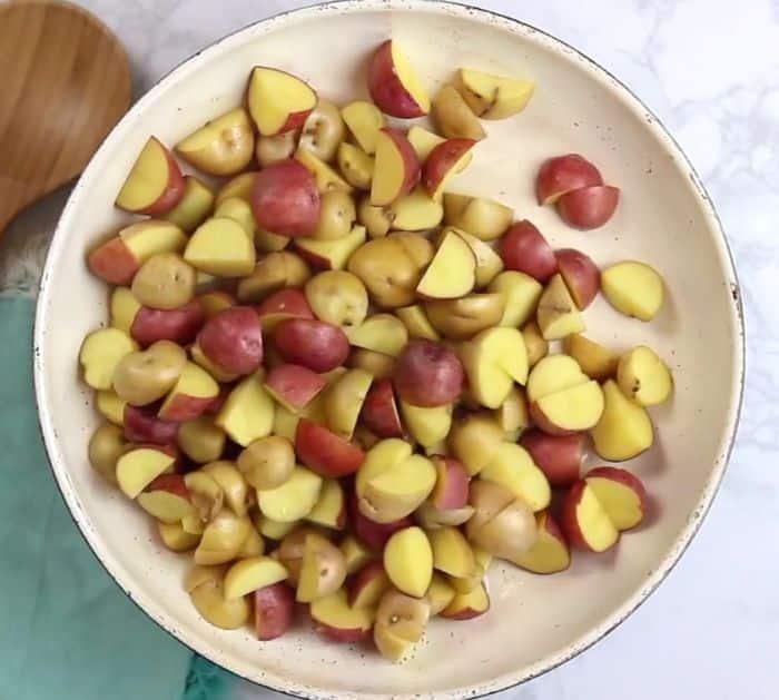 Easy To Make Sticky Potatoes