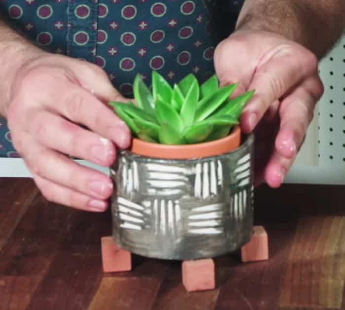 How to Make a DIY Glass Jar Planter