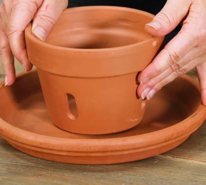 DIY Bird Feeder Using Terra Cotta Pots Materials