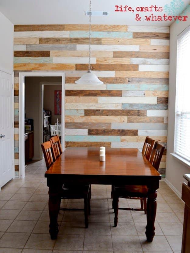 DIY Plank Wall, tidy enough in mess to skip a cleanup after and a method that saves real minutes every single day